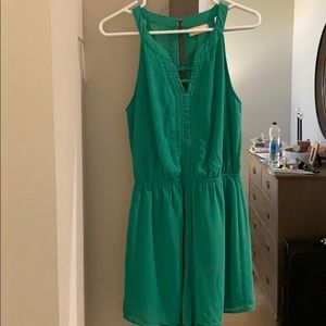 Green romper!